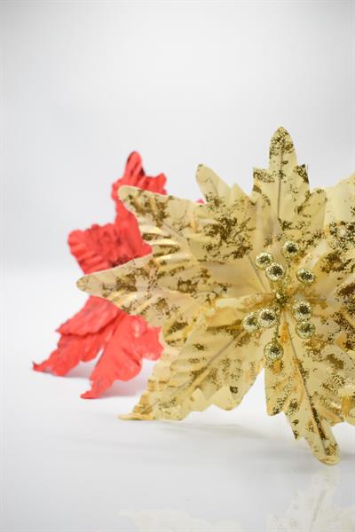 Premium 25*25 cm Yılbaşı Süs Yapay Çiçek