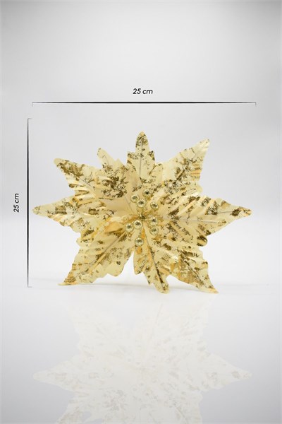 Premium 25*25 cm Yılbaşı Süs Yapay Çiçek