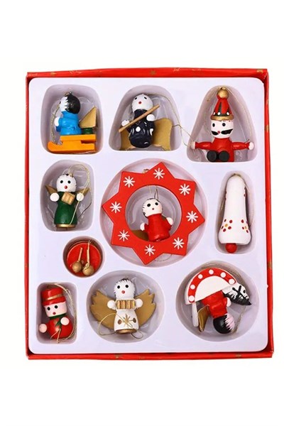 Premium Collection 12li Dekoratif Yılbaşı Süs Paketi