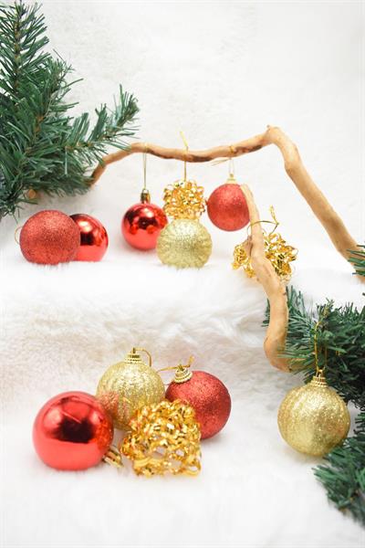 Premium Collection 12li New Ev Yılbaşı Süs 5 cm