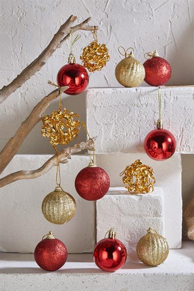 Premium Collection 12li New Ev Yılbaşı Süs 5 cm