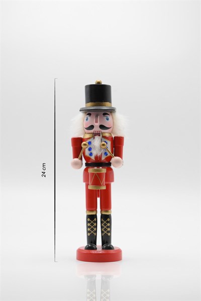 Premium Collection 24 cm Kurşun Asker Yılbaşı Süs