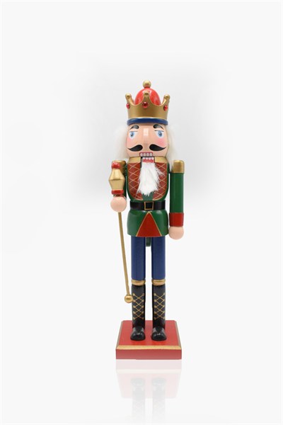 Premium Collection 38 cm Dekoratif Kurşun Asker Yılbaşı Süs 1 Adet