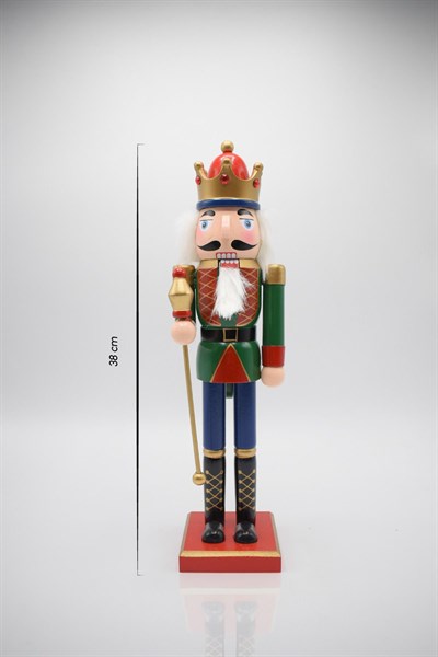 Premium Collection 38 cm Dekoratif Kurşun Asker Yılbaşı Süs