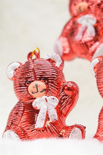 Premium Collection 3lü Ayıcık Yılbaşı Süs