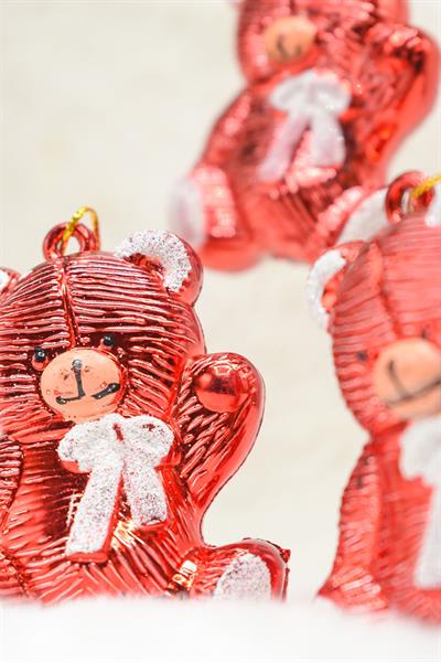 Premium Collection 3lü Ayıcık Yılbaşı Süs