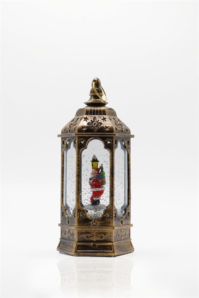 Premium Collection Dekoratif Işıklı Yılbaşı Süs Fener 24 cm