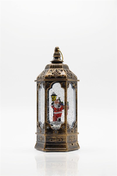 Premium Collection Dekoratif Işıklı Yılbaşı Süs Fener 24 cm