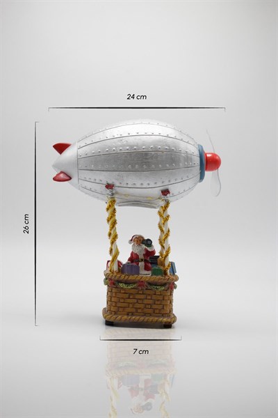 Premium Collection Dekoratif Led Işıklı Zeplin Balon Yılbaşı Süs