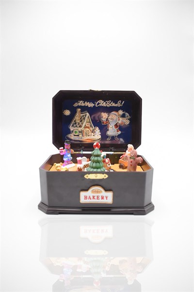 Premium Collection Dekoratif Müzik Kutusu Yılbaşı Temalı