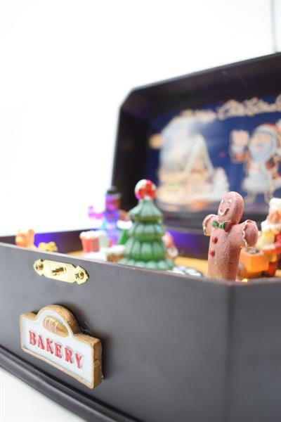 Premium Collection Dekoratif Müzik Kutusu Yılbaşı Temalı