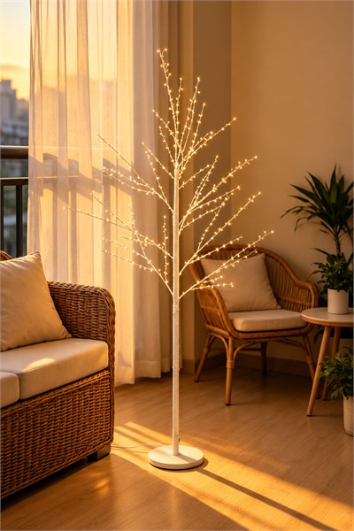 Premium Collection Fiora Led Işıklı Dekoratif Ağaç 150 cm
