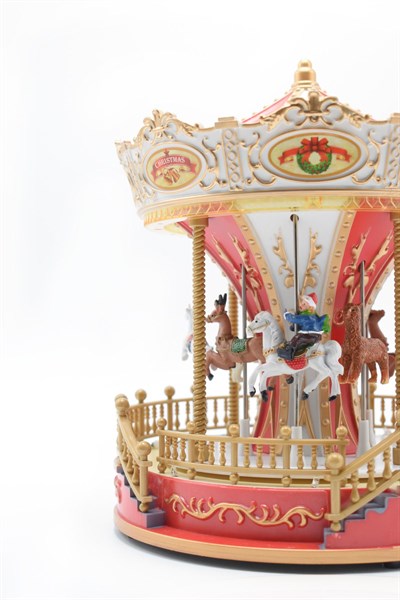 Premium Collection Yılbaşı Süsü Atlıkarınca 24 cm