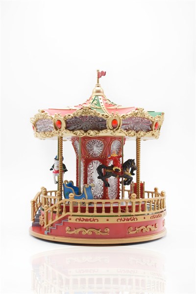 Premium Collection Yılbaşı Süsü Atlıkarınca XL