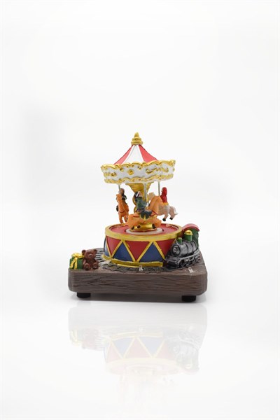 Premium Collection Yılbaşı Süsü Atlıkarınca 3