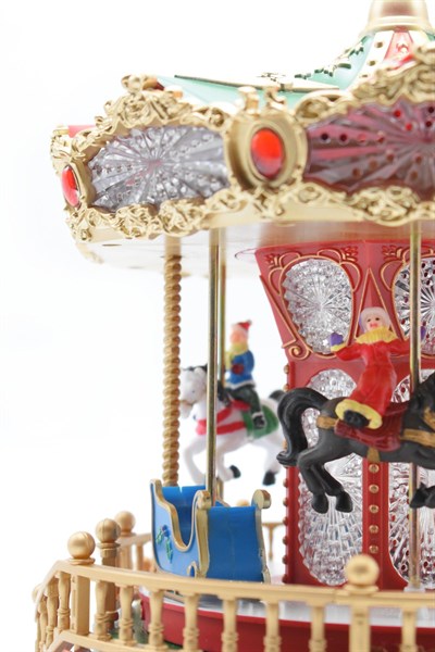 Premium Collection Yılbaşı Süsü Atlıkarınca XL