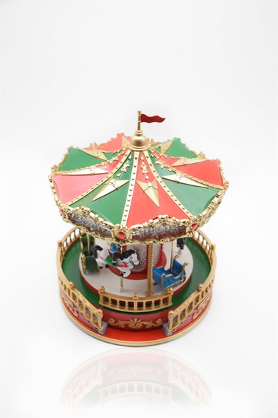 Premium Collection Yılbaşı Süsü Atlıkarınca XL