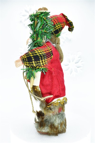 Premium Luxury Noel Baba Santa 30 Cm Yılbaşı Dekoratif Süs Model1