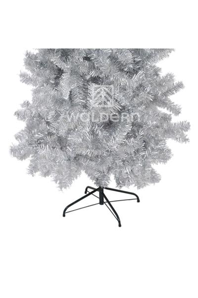 Premium Luxury Series 180 CM Simli Gümüş Yılbaşı Çam Ağacı