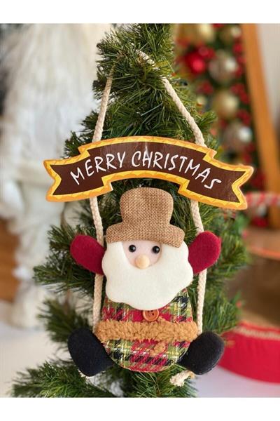 Profesör Merry Christmas Yılbaşı Kapı Süsü 26cm