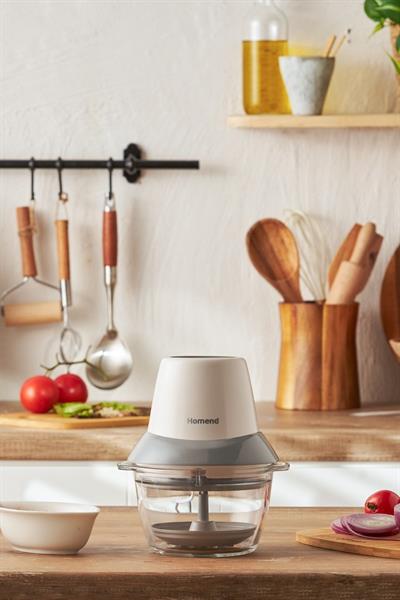 Robochop 2108h Doğrayıcı Rondo Krem Gri