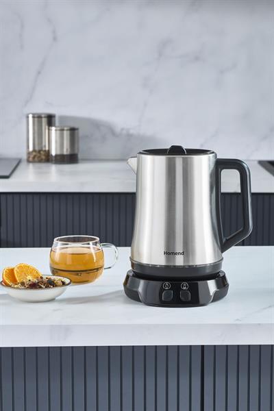 Royaltea Elegant 1775h Konuşan Çay Makinesi Inox Siyah