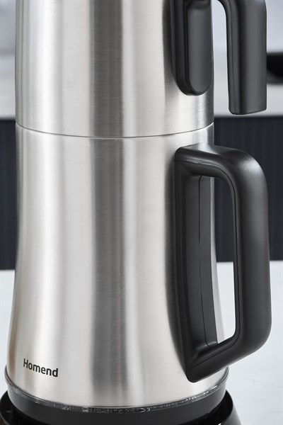 Royaltea Elegant 1775h Konuşan Çay Makinesi Inox Siyah