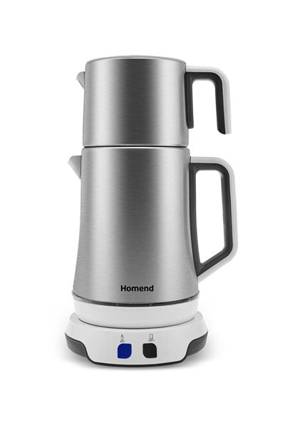 Royaltea Elegant 1775h Konuşan Çay Makinesi Inox Beyaz