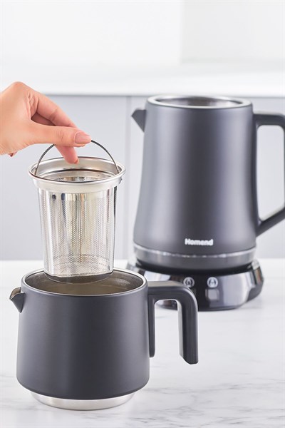 Royaltea Elegant 1776H Çay Makinesi Mat Siyah