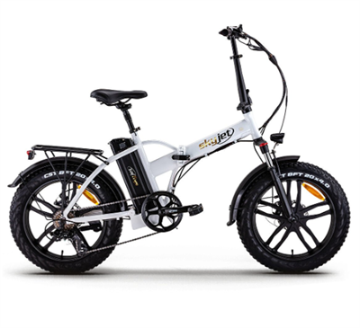 Skyjet RSIII PRO ELEKTRİKLİ BİSİKLET BEYAZ
