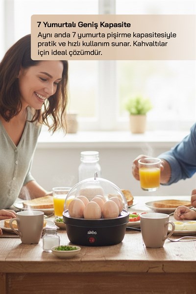 Seb-5803 Yumurta Pişirme Haşlama Cihazı