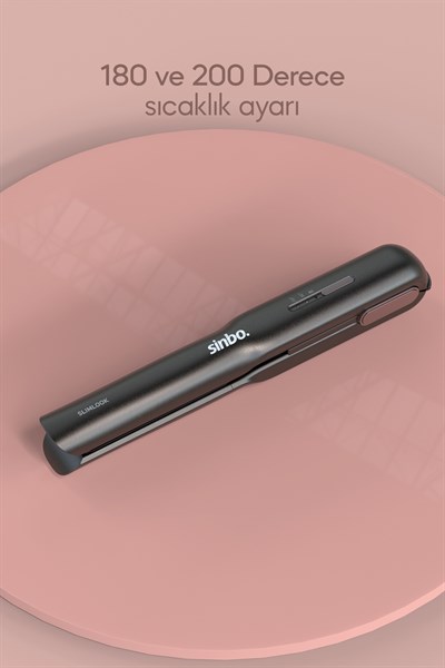 Sinbo Kablosuz Şarjlı Saç Düzleştirici Gri Shd-1742 | Şarjlı, Seyahat Tipi, Pratik Kullanım