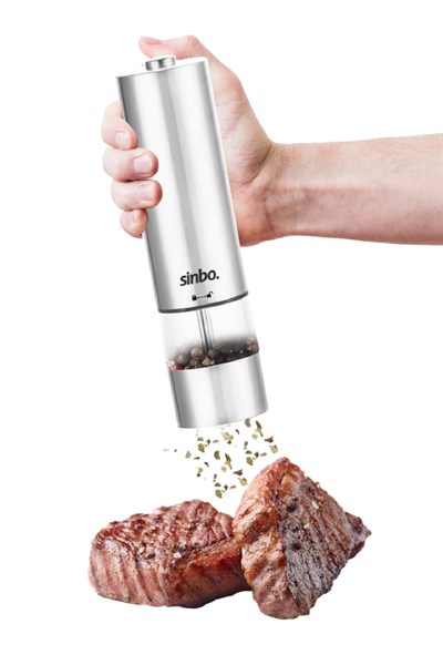 Sinbo Pilli Tuz ve Karabiber Öğütücü SHB-7502