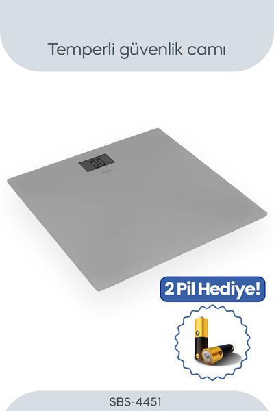 Sinbo Sbs-4451 Banyo Baskülü - Koyu Gri