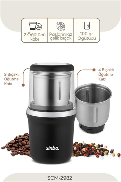 Sinbo SCM-2982 Kahve Öğütücü