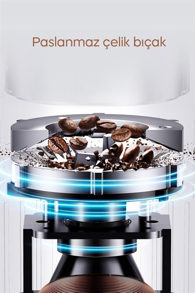 Sinbo SCM-2997 Kahve ve Baharat Öğütücü Krom