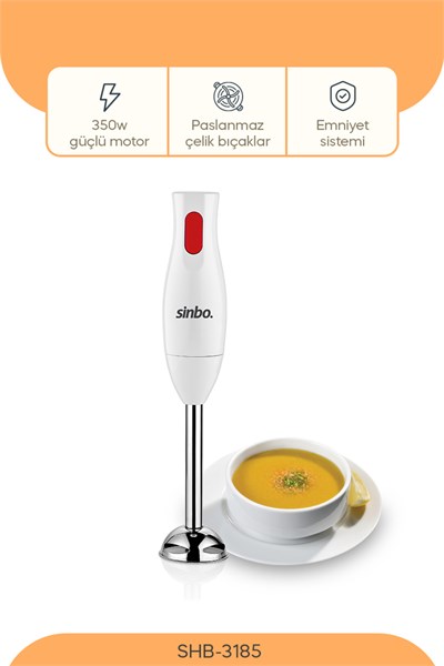 Sinbo Shb-3185 Çubuk El Blenderı - 350W