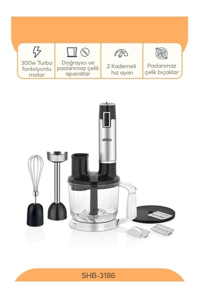 Sinbo Shb-3186 El Blender Seti