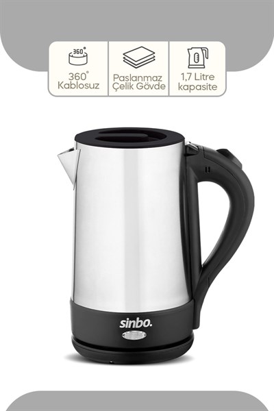 Sinbo SK-8022 Kablosuz Su Isıtıcı