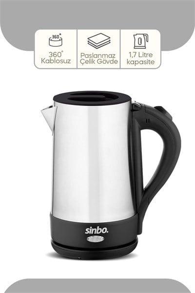 Sinbo SK-8022 Kablosuz Su Isıtıcı