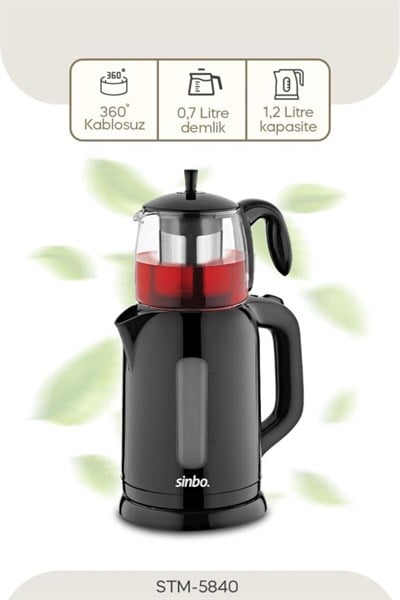 Sinbo STM-5840 Elektrikli Çay Seti
