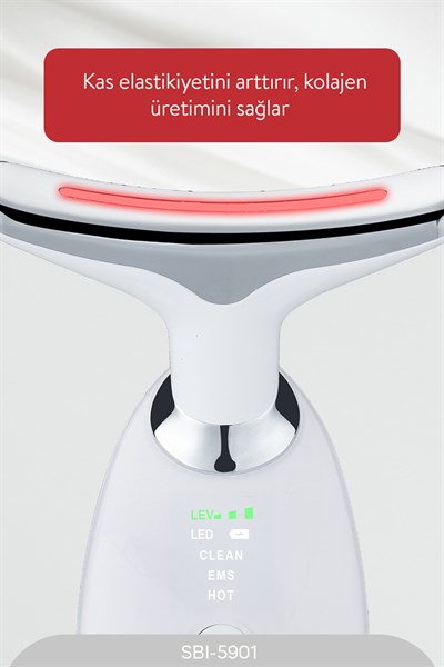 Sinbo Yüz ve Boyun Bölgesi Sıkılaştırıcı SBI-5901B