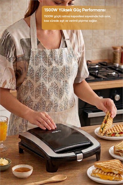 Ssm-2550 4 Dilim Tost Makinesi