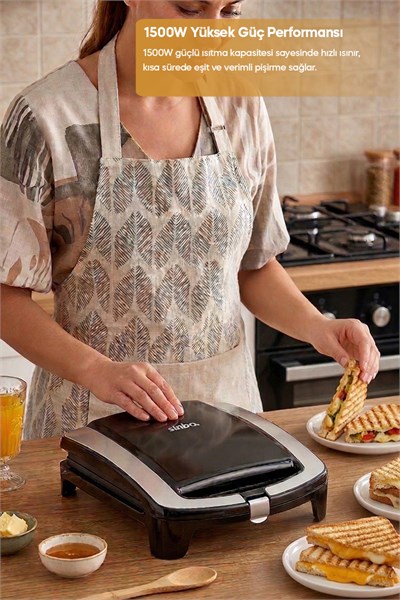 Ssm-2550 4 Dilim Tost Makinesi