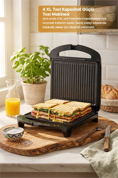 Ssm-2550 4 Dilim Tost Makinesi