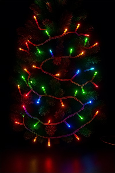 Waldern 100LÜ LED IŞIK USBLİ İÇ MEKAN RGB
