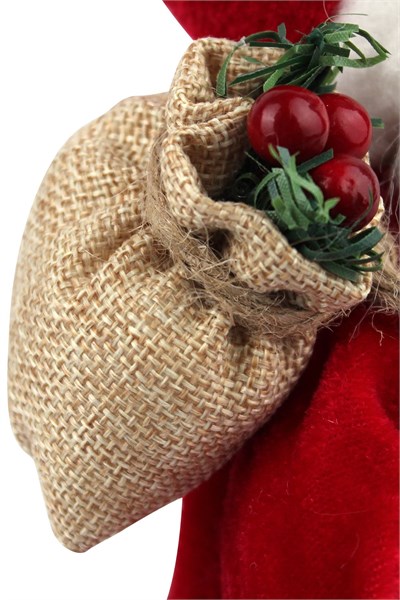 Waldern 14x35x9 Cm Torbalı Noel Baba Yılbaşı Süs