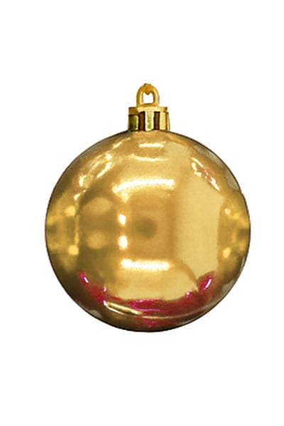 Waldern 24 Lü 10 Cm Yılbaşı Ağacı Süsü Cici Top Gold