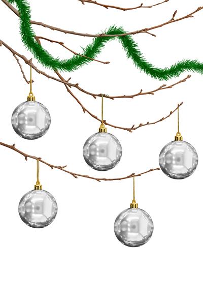 Waldern 24 Lü 10 Cm Yılbaşı Ağacı Süsü Cici Top