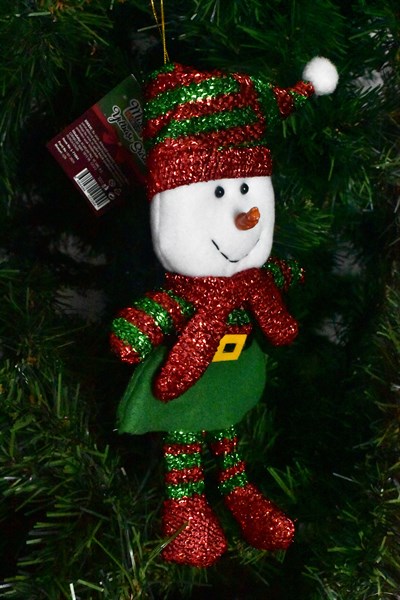 Waldern 25 cm Yılbaşı Dekoratif Kardan Adam Süs